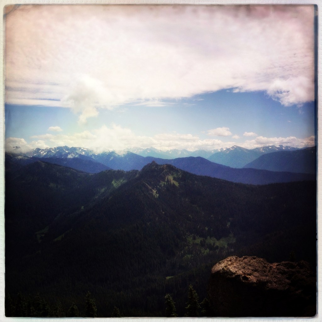 Klahhane Ridge Trail, Olympic National Park.